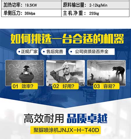 JNJX-H-T40D聚脲噴塗機4